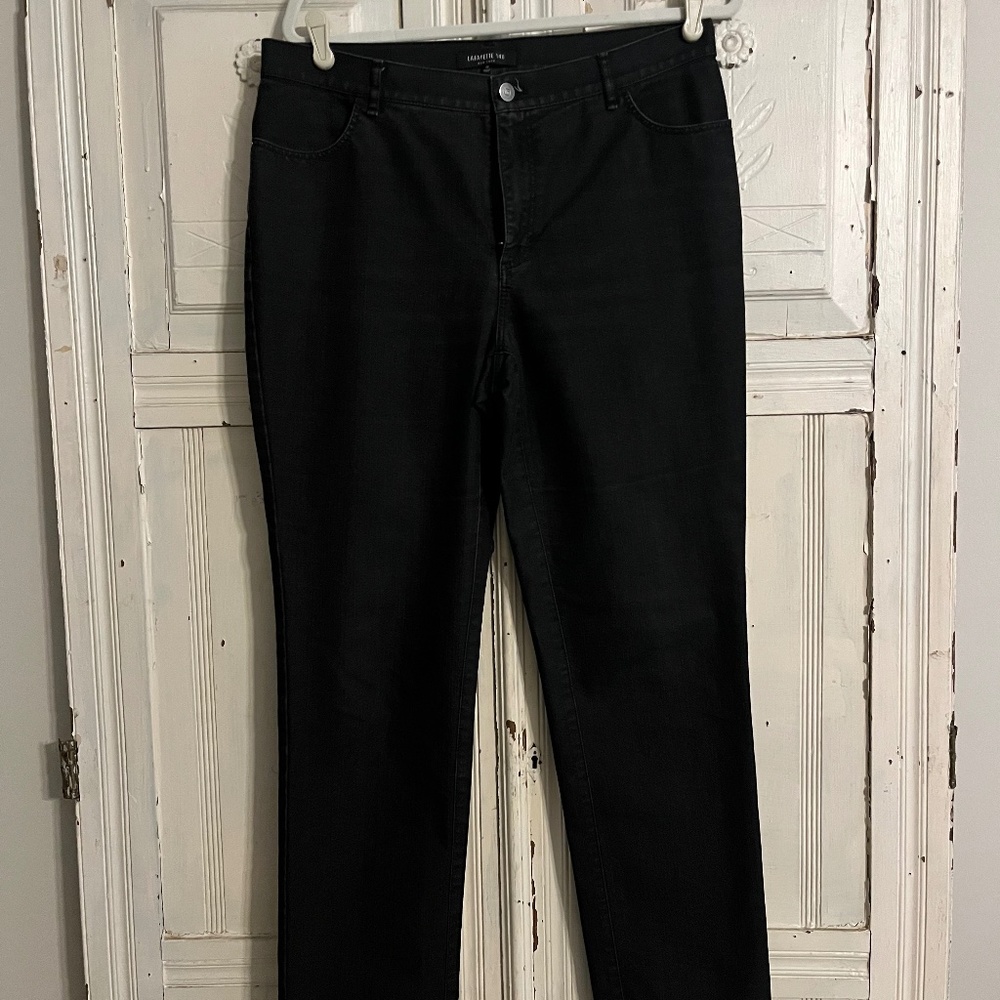 Lafayette 148 Sz.12 Black Jeans